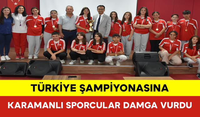 Oturarak Voleybol Türkiye Şampiyonasına Karamanlı Sporcular Damga Vurdu