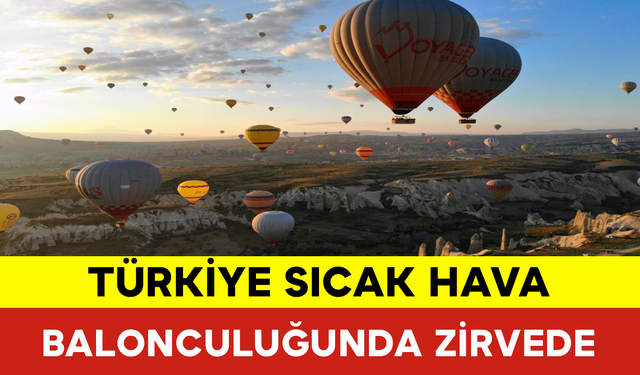 Türkiye Sıcak Hava Balonculuğunda Zirvede