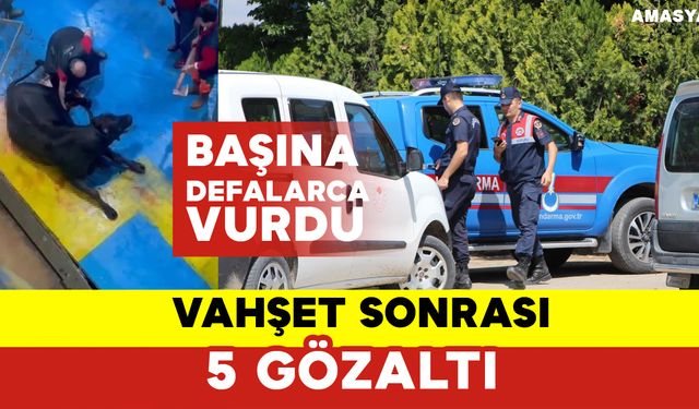 Vahşet Sonrası 5 Gözaltı