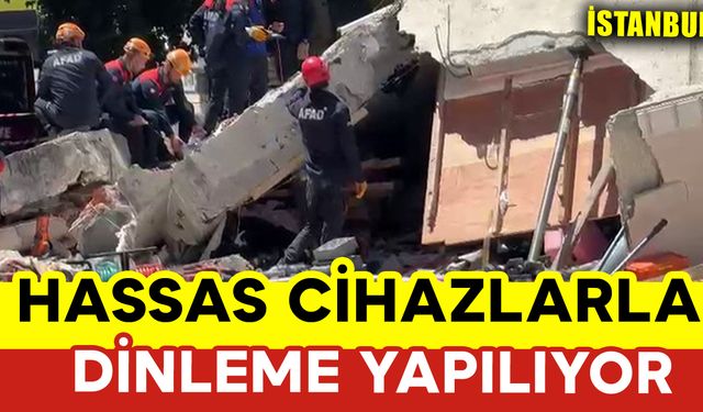 Afad Hassas Cihazlarla Dinleme Yapıyor