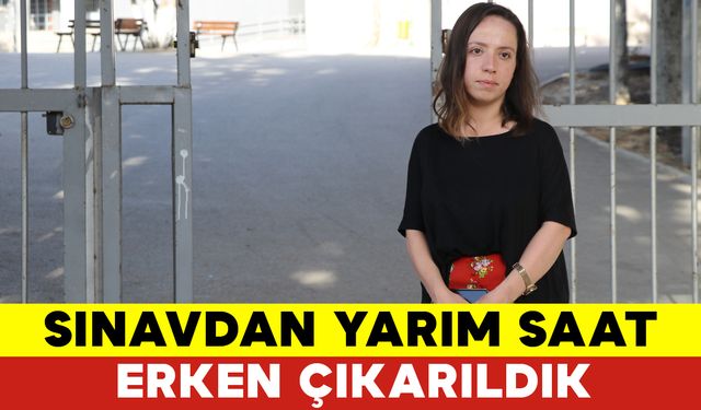 Burdur’da Tyt Sınavı’nın Yapıldığı Bir Sınıfta ’Yanlış Saat Nedeniyle Yarım Saat Erken Çıkarıldık’ İddiası