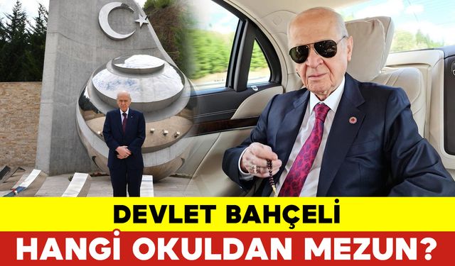 Devlet Bahçeli Hangi Okuldan Mezun?