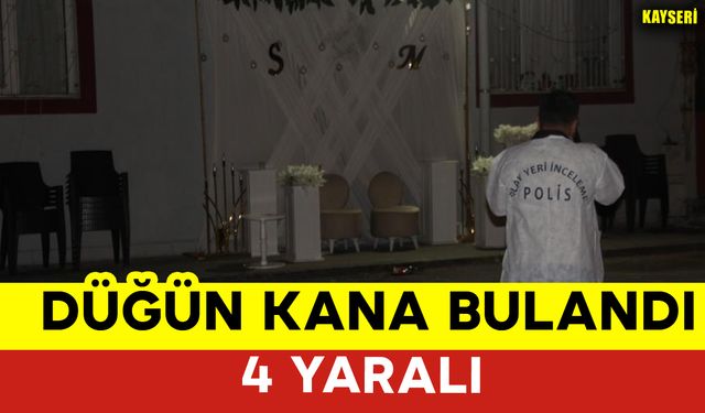 Düğün Kana Bulandı: 4 Yaralı