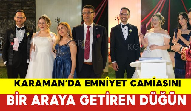 Emniyet Camiasını Bir Araya Getiren Düğün