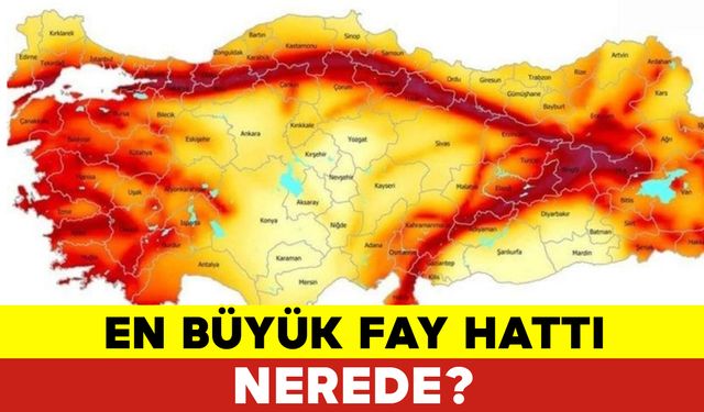 En Büyük Fay Hattı Nerede?