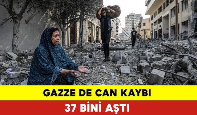 Gazze de Can Kaybı 37 Bini Aştı