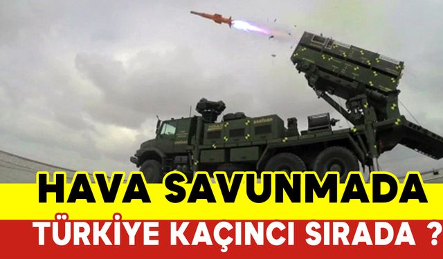 Hava Savunmada Türkiye Kaçıncı Sırada ?