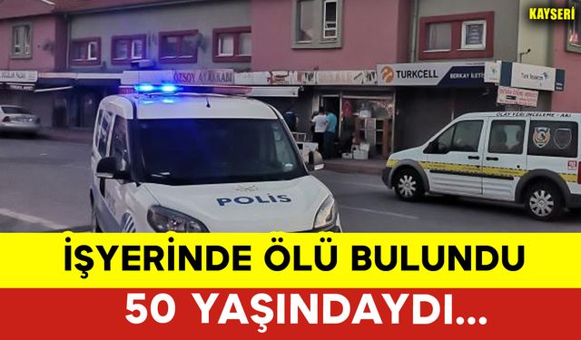 İşyerinde Ölü Bulundu