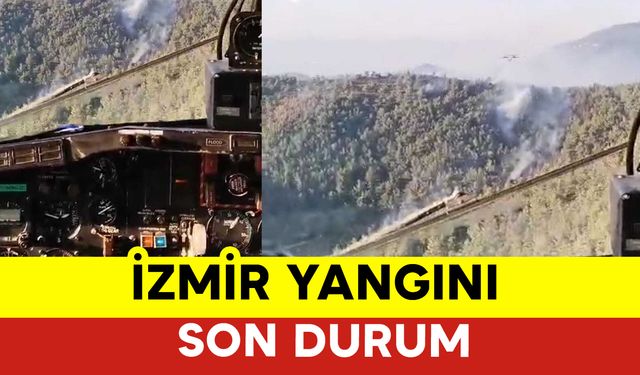 İzmir Yangın Son Durum Yangın Söndü mü?