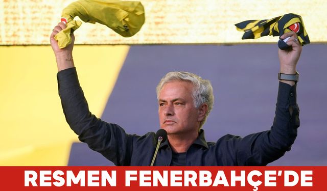 Jose Mourinho Resmen Fenerbahçe’de