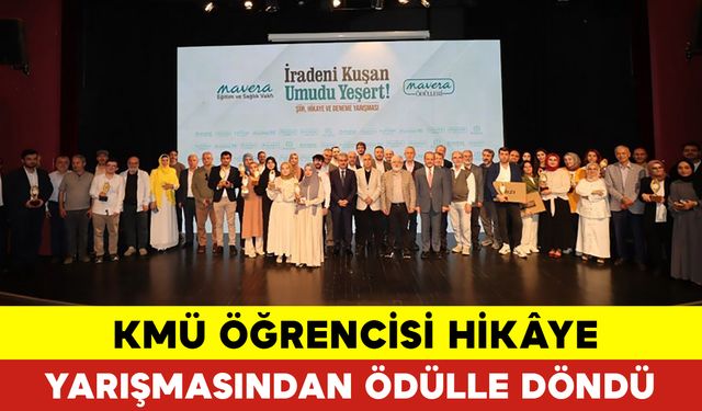 Kmü Öğrencisi Hikâye Yarışmasından Ödülle Döndü