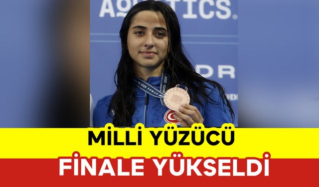 Milli Yüzücü Finale Yükseldi