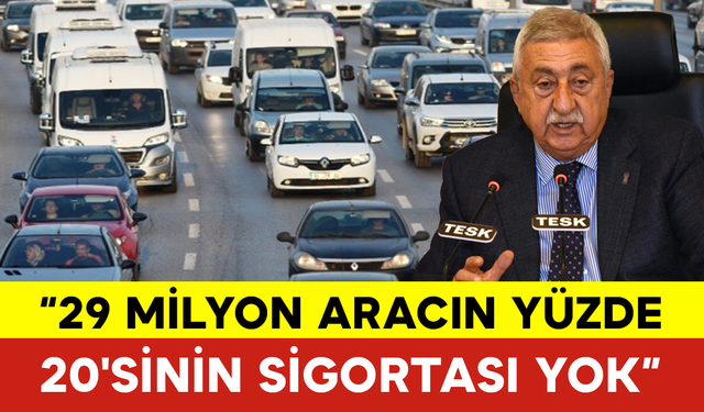 Palandöken: “29 Milyon Aracın Yüzde 20'sinin Sigortası Yok”