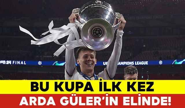 Tarihte Bir İlk! Şampiyonlar Ligi Kupası Bir Türkün Ellerinde