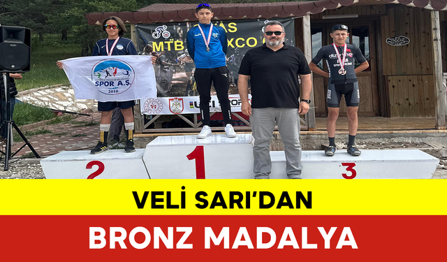 Veli Sarı’dan Bronz Madalya