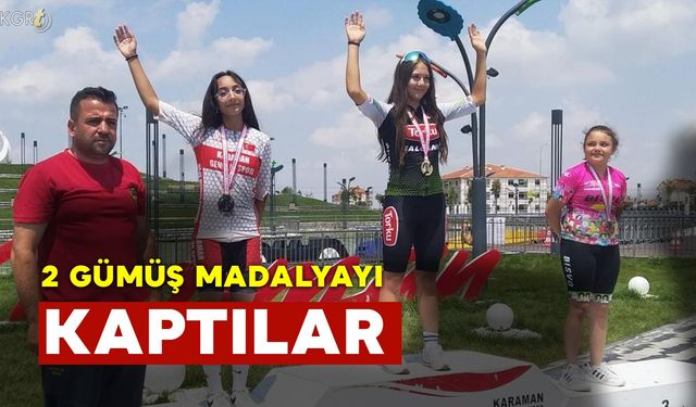 2 Gümüş Madalyayı Kaptılar