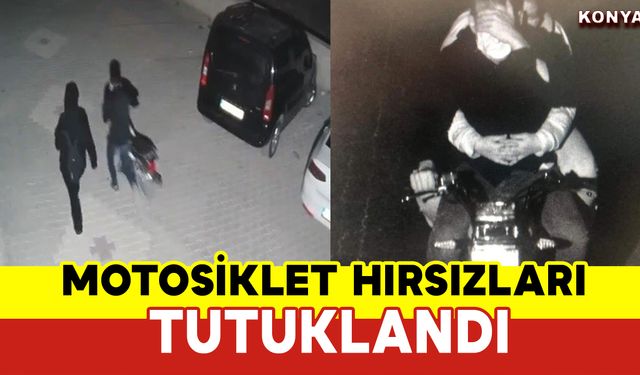 2 Motosiklet Hırsızı Tutuklandı