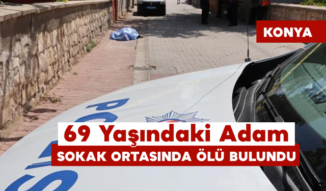 69 Yaşındaki Adam Sokak Ortasında Ölü Bulundu