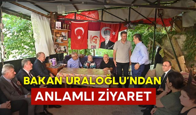 Bakan Uraloğlu'ndan Anlamlı Ziyaret