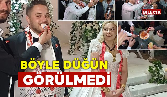 Böyle Düğün Görülmedi: Bakın Neler Neler Yaptılar