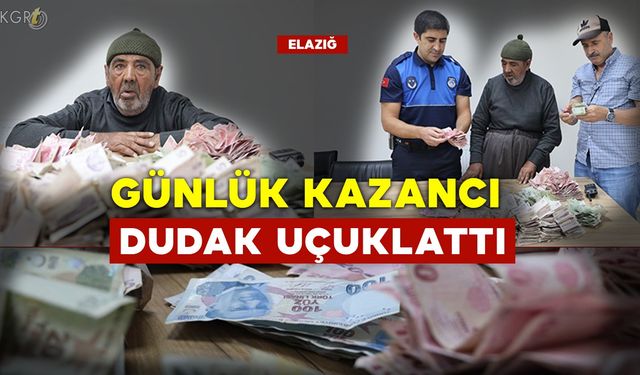 Dilencinin Bir Günlük Kazancı Dudak Uçuklattı