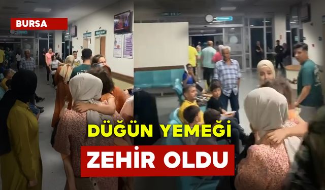 Düğün Yemeği Sonrası Acil Doldu Taştı