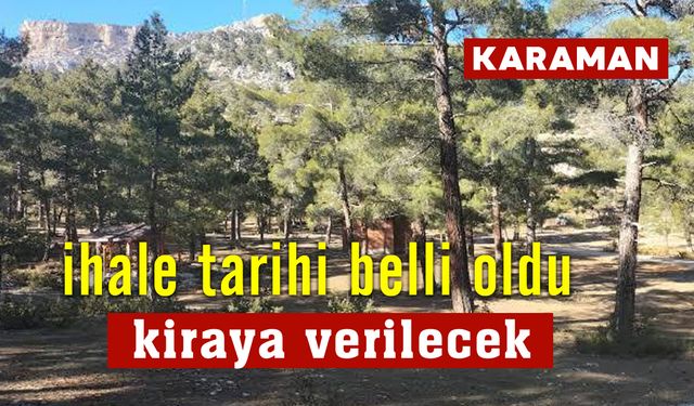 Bir Yıl Süreyle Kiraya Verilecek