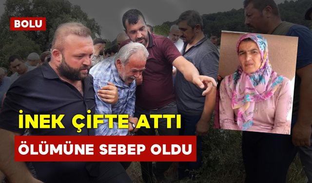 İnek Çifte Atarak Ölümüne Sebep Oldu