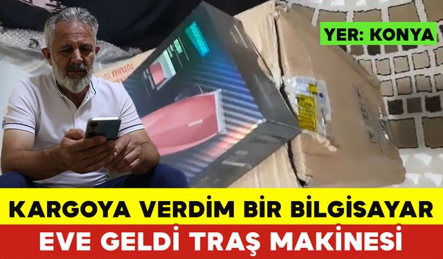 İnternetten Bilgisayar Aldı Kargodan Tıraş Makinası Çıktı