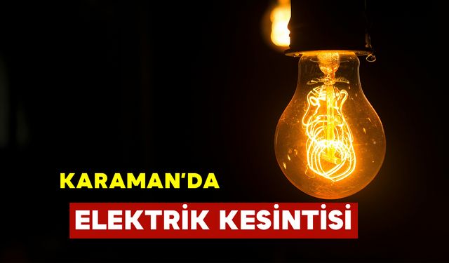 O Günlere Dikkat Elektrik Kesilecek