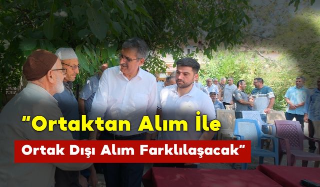 KONUK; “Ortaktan Alım İle Ortak Dışı Alım Farklılaşacak”