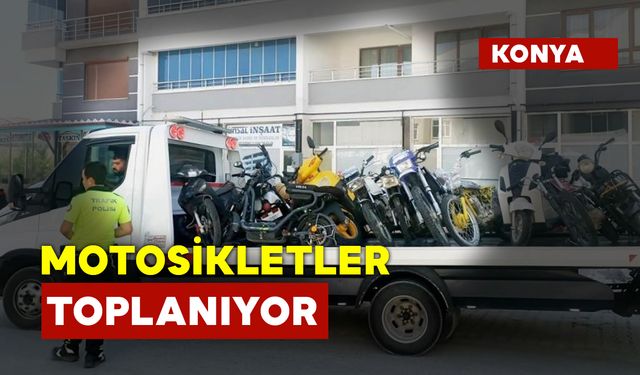 Motosikletler Toplanıyor