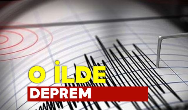 O İlde 3.5 Büyüklüğünde Deprem