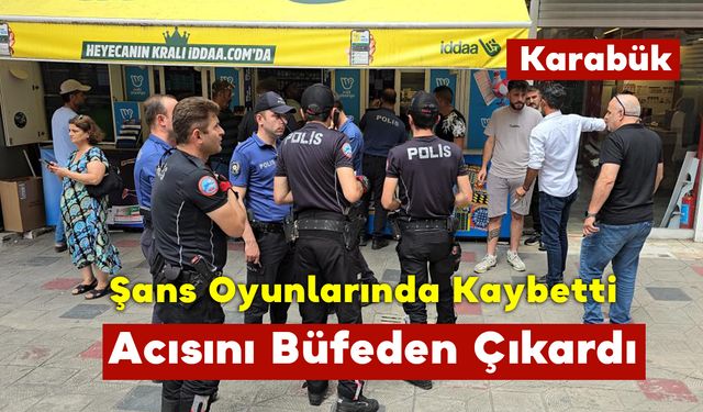 Parasını Kaybetti, Büfeye Ateş Etti