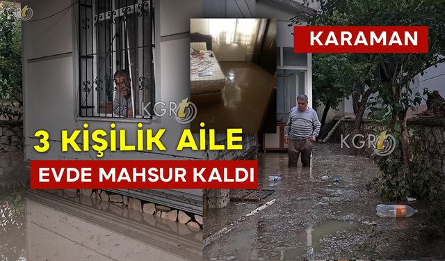 Selde Mahsur Kalan 3 Kişilik Aile Yaklaşık 1 Saat Sonra Kurtarıldı