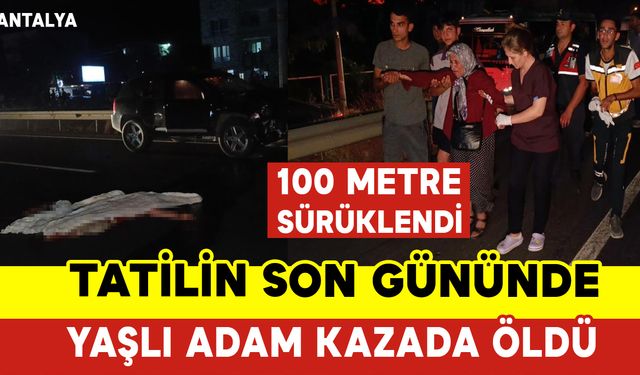 Tatilin Son Gününde Kazada Öldü