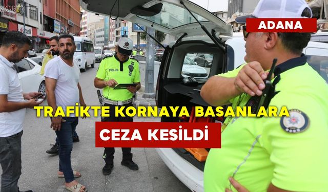 Trafikte Kornaya Basanlara Ceza Kesildi