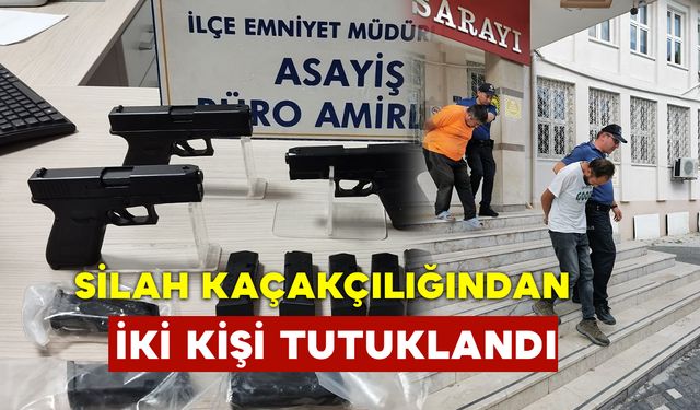 2 Kişi Silah Kaçakçılığından Tutuklandı