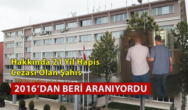 2016'dan Beri Aranan Şahıs Trafikte Yakalandı