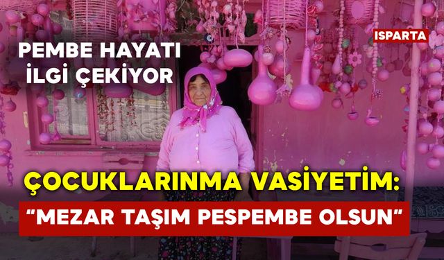 75 Yaşındaki Sakine Teyze Pembe Hayatı İle Dikkat Çekiyor