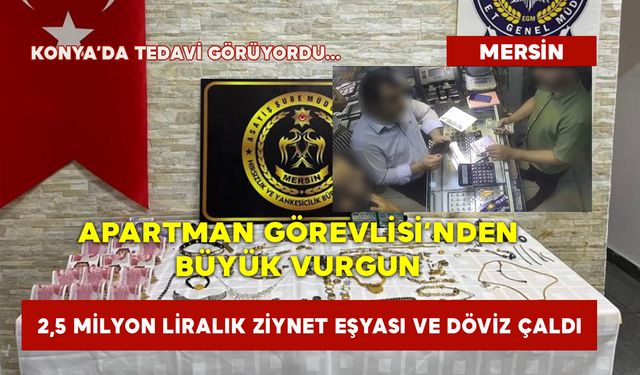 Apartman Görevlisinden Büyük Vurgun