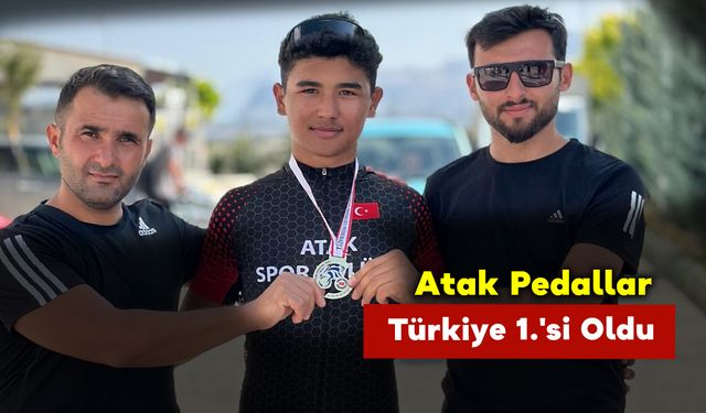 Atak Pedallar Türkiye 1.'si Oldu