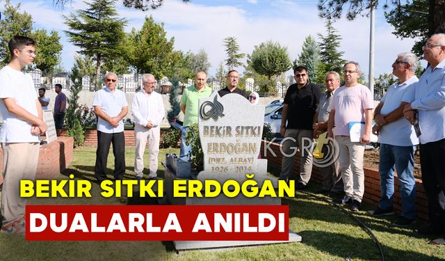 Bekir Sıtkı Erdoğan Vefatının 10. Yılında Dualarla Anıldı