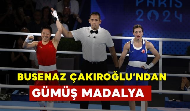 Buse Naz Çakıroğlu Gümüş Madalya Kazandı