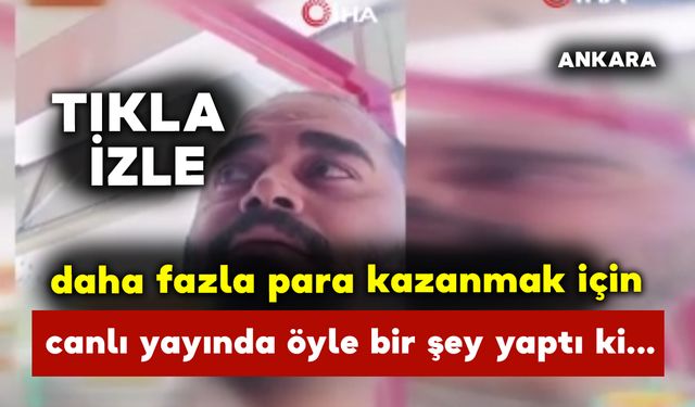 Daha Fazla Para Kazanmak İçin Canlı Yayında Öyle Bir Şey Yaptı ki...