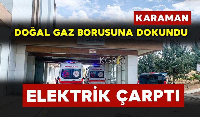 Doğal Gaz Borusuna Dokunan Kadını Elektrik Çarptı