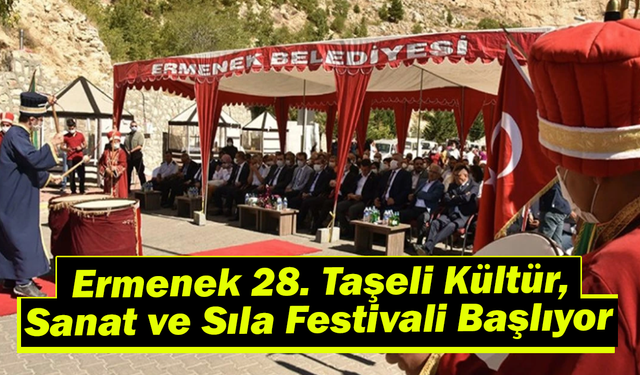 Ermenek 28. Taşeli Kültür, Sanat ve Sıla Festivali Başlıyor