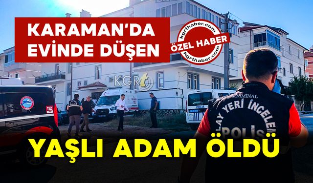 Evinin İçerisinde Düşen Yaşlı Adam Öldü