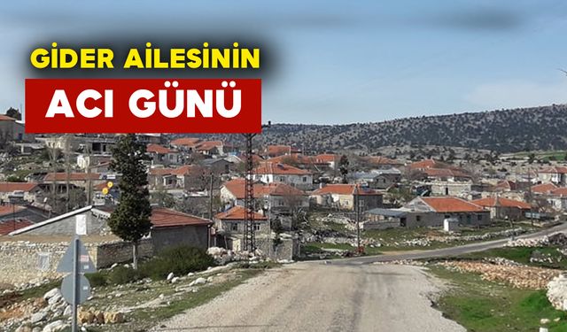 Gider Ailesinin Acı Günü