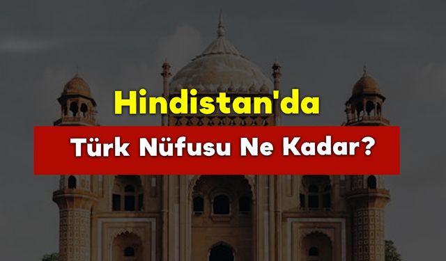 Hindistan'da Türk Nüfusu Ne Kadar?